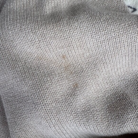 J. Crew 1988 Rollneck Sweater Beige 100% Cotton - size Large - Picture 5 of 7